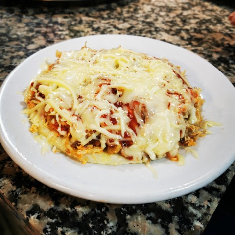 Arepa con todo